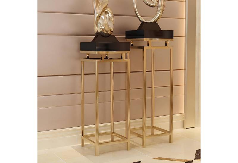 Xlmoebel Blumentisch Blumenhalter aus Edelstahl für Blumentöpfe, Design-Blumenständer (1-St., Blumenstand), Hergestellt in Europa von Xlmoebel