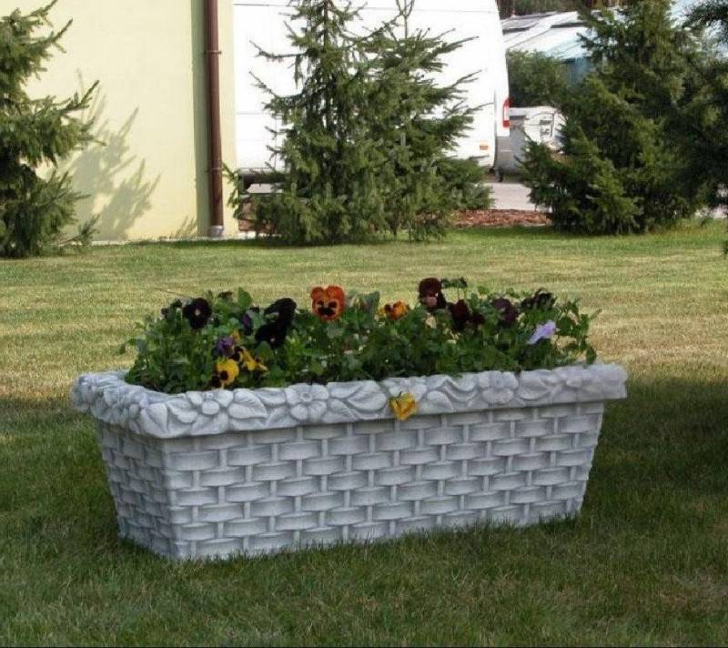 Xlmoebel Pflanzkübel Moderner Blumentopf Top Pflanzgefäß Gefäß Skulptur Figur Gesicht (Artikel s104033), Hergestellt in Europa von Xlmoebel