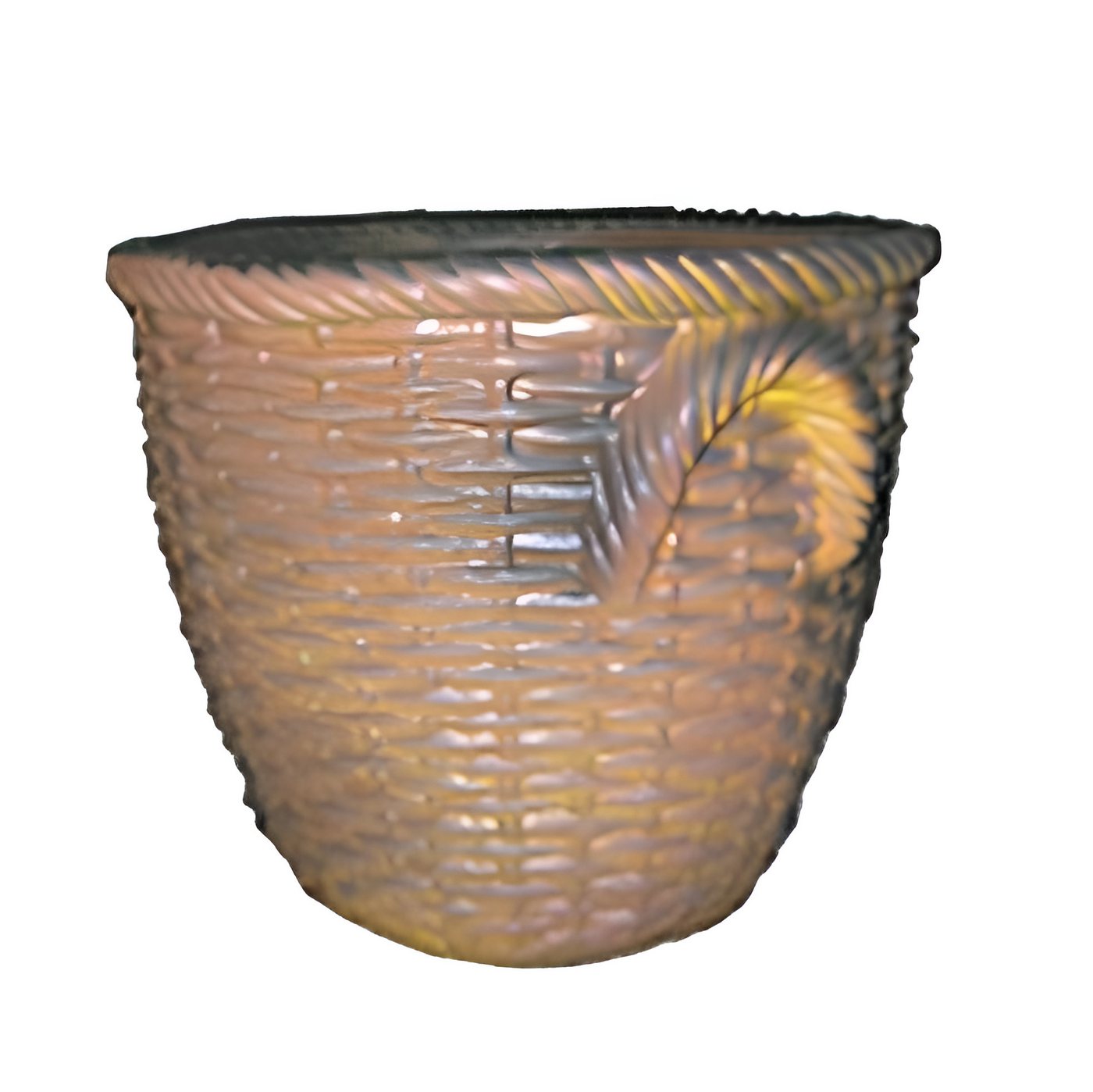 Xlmoebel Blumentopf Neue Gartenstatue Skulptur 25 cm Dekofigur Figuren Statuen Vasen Neu (SKULPTUR MATERIAL: ACRYL 25 CM HÖHE), Hergestellt in Europa von Xlmoebel