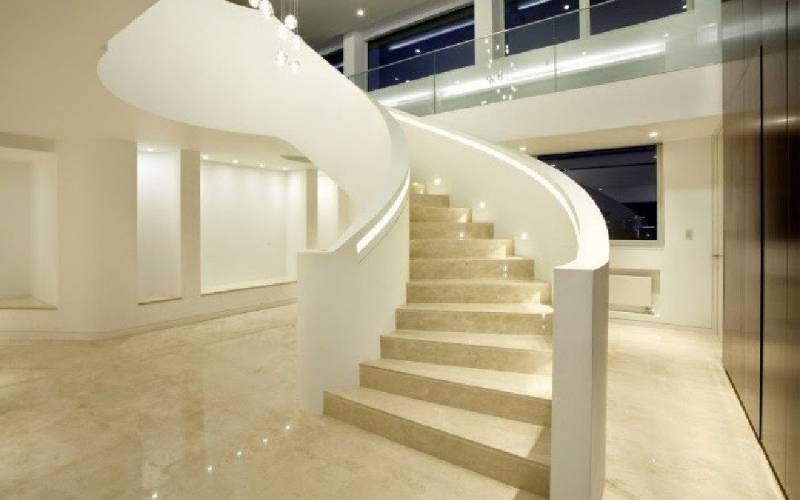 Xlmoebel Bodenfliese Marmorfliesen Bodenbelag Crema Marfil Hochglanz Marmorfliese, Marmor, Beige, Marmor Beige, Hergestellt in Europa von Xlmoebel