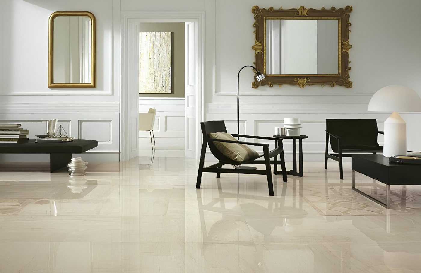 Xlmoebel Bodenfliese Marmorfliesen Crema Marfil poliertes Bodenbelag Design Marmo 18m², Marmor, Beige, Marmor Beige, Hergestellt in Europa Xlmoebel Bodenfliese Marmorfliesen Crema Marfil poliertes Bodenbelag Design Marmo 18m², Marmor, Beige, Marmor Beige, Hergestellt in Europa von Xlmoebel