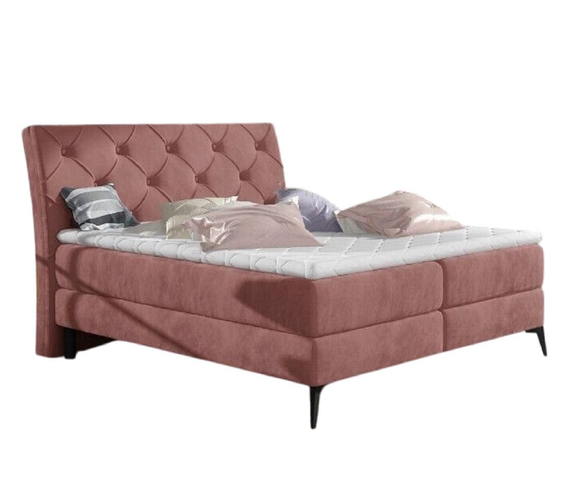 Xlmoebel Boxspringbett Chesterfield Bett Polsterbett Doppelbett Betten Big XXL Boxspring (1-St., Boxspringbett), Hergestellt in Europa von Xlmoebel