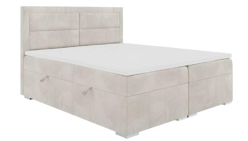 Xlmoebel Boxspringbett Hochwertiges Doppel-Polsterbett im modernen Design - Luxuriöses (1-St., Bett), Hergestellt in Europa von Xlmoebel