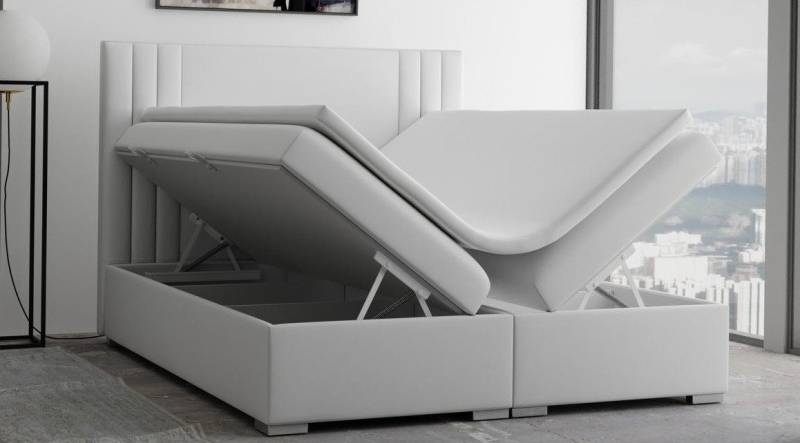 Xlmoebel Boxspringbett Komplettes Hotel-Boxspringbett-Set mit Doppelmatratze und (Boxspringbett 4069424841985), Hergestellt in Europa von Xlmoebel