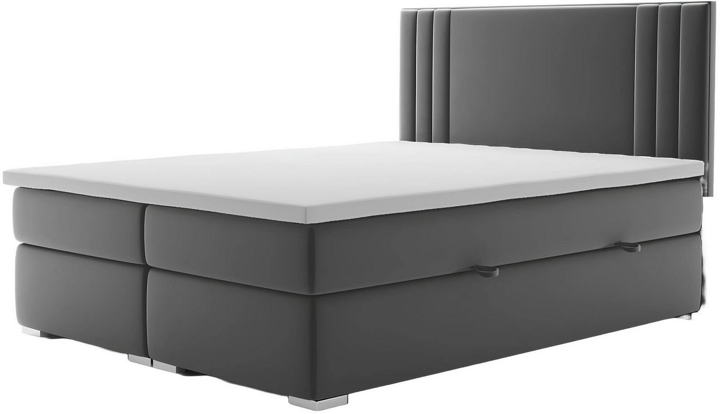 Xlmoebel Boxspringbett Komplettes Hotel-Boxspringbett-Set mit Doppelmatratze und (Boxspringbett 4069424841985), Hergestellt in Europa von Xlmoebel