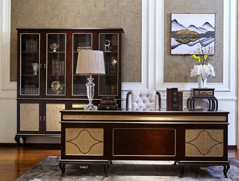 Xlmoebel Büro-Set Schreibtisch Set mit Eckschreibtisch und Aktenschrank, 2-teilige, (Schreibtisch + Aktenschrank), Hergestellt in Europa von Xlmoebel