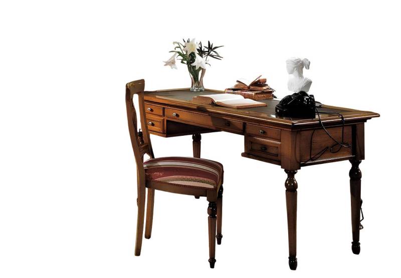 Xlmoebel Büromöbel-Set Schreibtisch Sekretär Italienische Möbel Tisch Stuhl Set Büro 2tlg, (2-tlg., Schreibtisch + Stuhl), Hergestellt in Europa von Xlmoebel