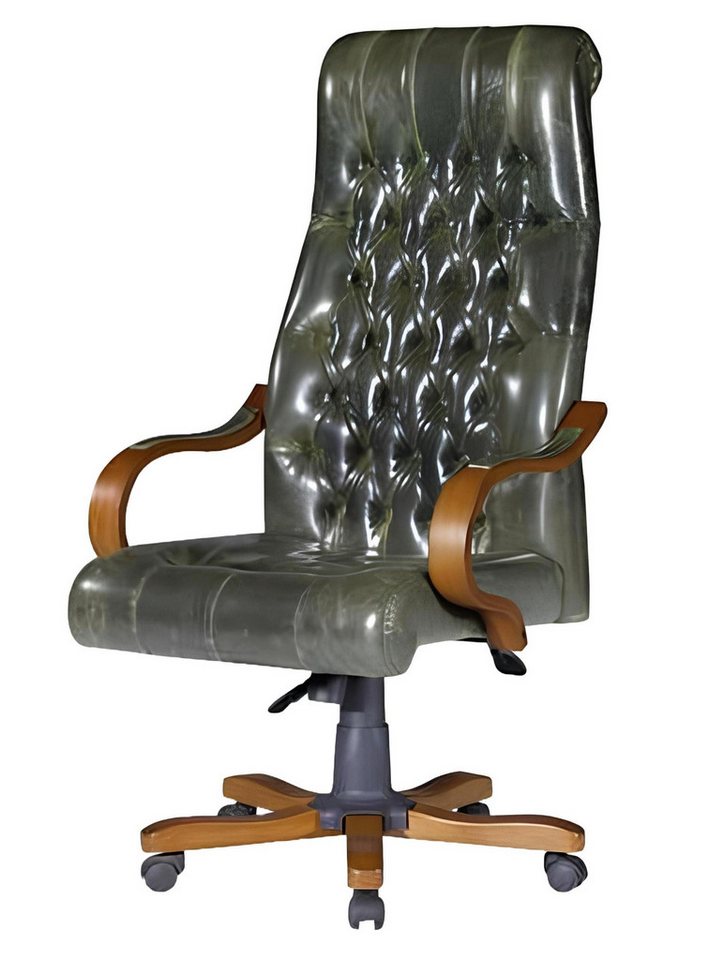 Xlmoebel Bürostuhl Chesterfield Bürostuhl Sessel Wohnzimmer Chef-Drehstuhl Bürosessel, Hergestellt in Europa von Xlmoebel