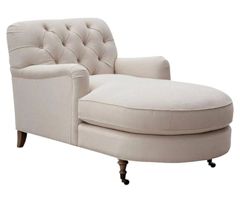 Xlmoebel Chaiselongue Beige Chesterfield Chaiselongue Wohnzimmerschrank Modern, 1 Teile, Hergestellt in Europa von Xlmoebel