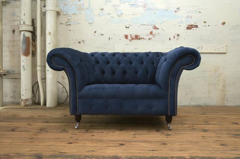 Xlmoebel Chesterfield-Sessel Sofa Polstermöbel Einzelsofa 1,5 Sitzer Einsitzer (Sofa 1,5 Sitzer), Hergestellt in Europa von Xlmoebel