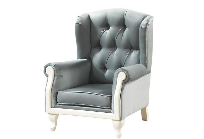 Xlmoebel Chesterfield-Sessel Chesterfield Sessel mit Ohren Polsterung Fernsehsessel Bürostuhl Couch (Model Florenz FL-ST5), Hergestellt in Europa von Xlmoebel