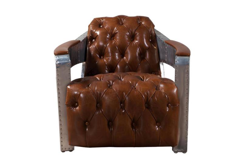 Xlmoebel Chesterfield-Sessel Stuhl im Chesterfield Vintage Club Lounge Design (Sessel), Hergestellt in Europa von Xlmoebel