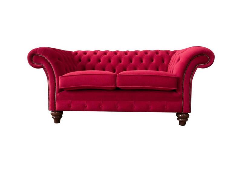 Xlmoebel Chesterfield-Sofa 2-Sitzer Couch Design Polster Modern Textil Stoff, Hergestellt in Europa von Xlmoebel