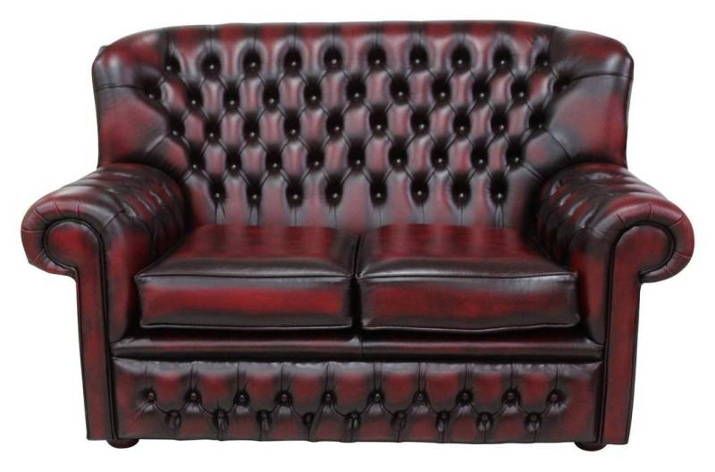 Xlmoebel Chesterfield-Sofa Chesterfield Neue Luxus Zweisitzer Polster Couch Premium Kunstleder, Hergestellt in Europa von Xlmoebel