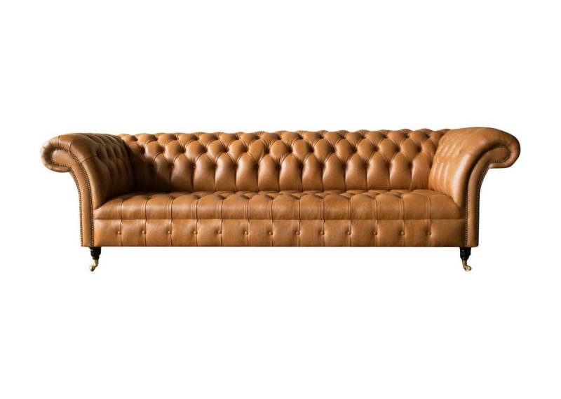 Xlmoebel Chesterfield-Sofa Chesterfield XXL Big Sofa 4-Sitzer Textil Samt Polster Couchen Neu, Hergestellt in Europa von Xlmoebel