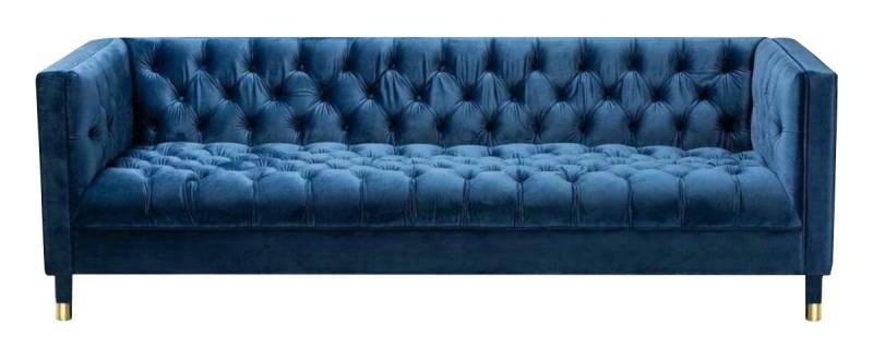 Xlmoebel Chesterfield-Sofa Grüne Dreisitzer Chesterfield Stoff Sofa Design Polster Couchen, Hergestellt in Europa von Xlmoebel