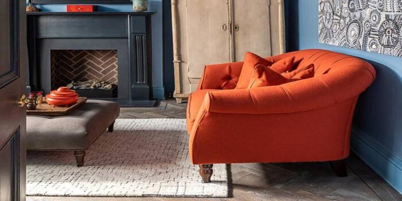 Xlmoebel Chesterfield-Sofa Neu Chesterfield Dreisitzer Stoffsofa Wohnzimmercouch Polstersofa Set, 1 Teile, Hergestellt in Europa von Xlmoebel