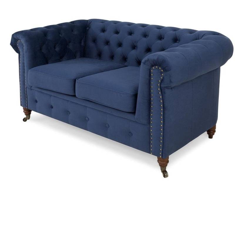 Xlmoebel Chesterfield-Sofa Neue Chesterfield Polster Ledercouch für 2 Personen im Designer-Stil, Hergestellt in Europa Xlmoebel Chesterfield-Sofa Neue Chesterfield Polster Ledercouch für 2 Personen im Designer-Stil, Hergestellt in Europa von Xlmoebel
