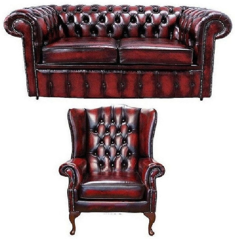 Xlmoebel Chesterfield-Sofa Neues Set mit Ohrensessel, Sofa und Couch im Chesterfield-Design, Hergestellt in Europa Xlmoebel Chesterfield-Sofa Neues Set mit Ohrensessel, Sofa und Couch im Chesterfield-Design, Hergestellt in Europa von Xlmoebel