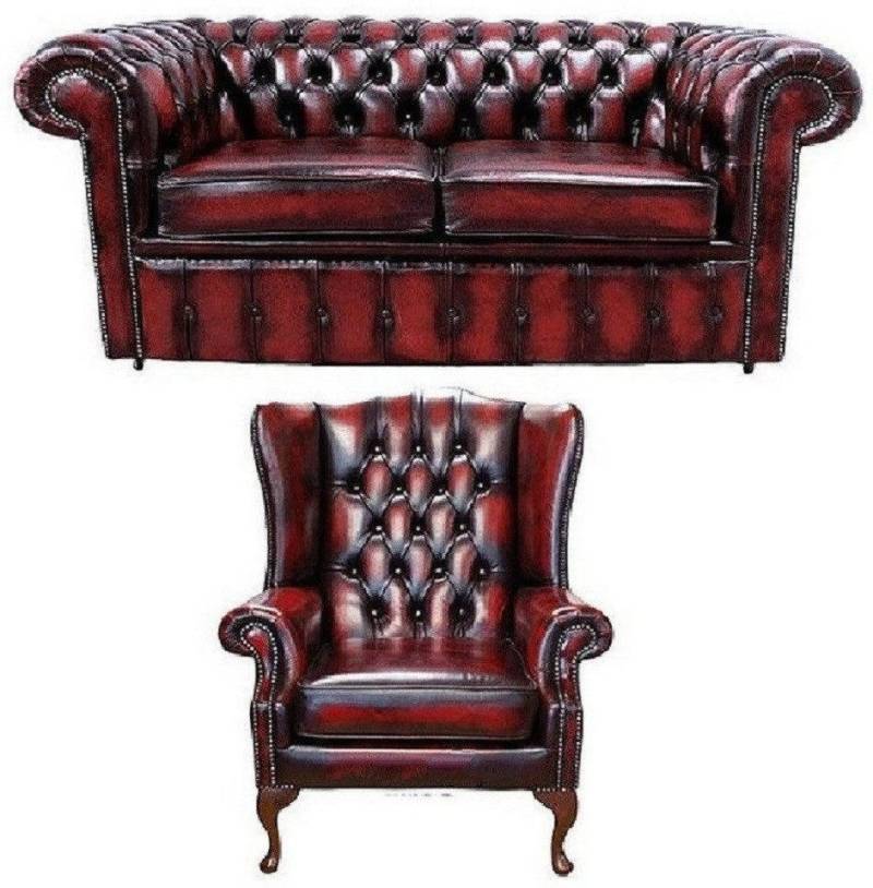 Xlmoebel Chesterfield-Sofa Neues Set mit Ohrensessel, Sofa und Couch im Chesterfield-Design, Hergestellt in Europa Xlmoebel Chesterfield-Sofa Neues Set mit Ohrensessel, Sofa und Couch im Chesterfield-Design, Hergestellt in Europa von Xlmoebel