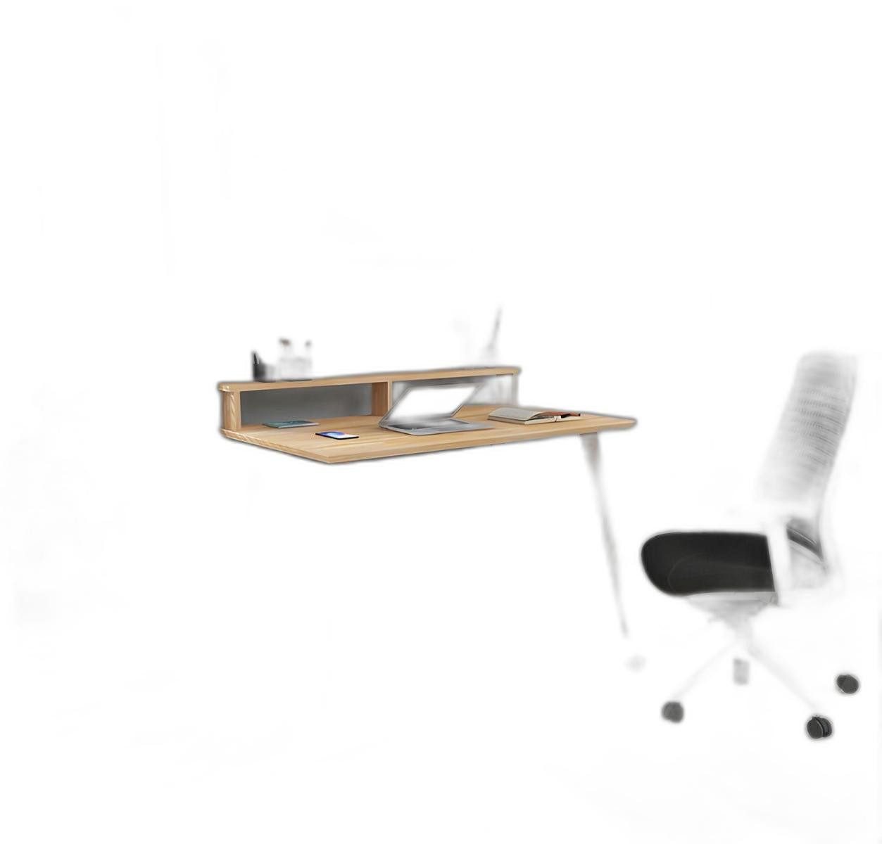 Xlmoebel Computertisch Hellebraune Design Arbeitsfläche Computer Tisch Edles Holzmöbel (Computertisch), Hergestellt in Europa von Xlmoebel