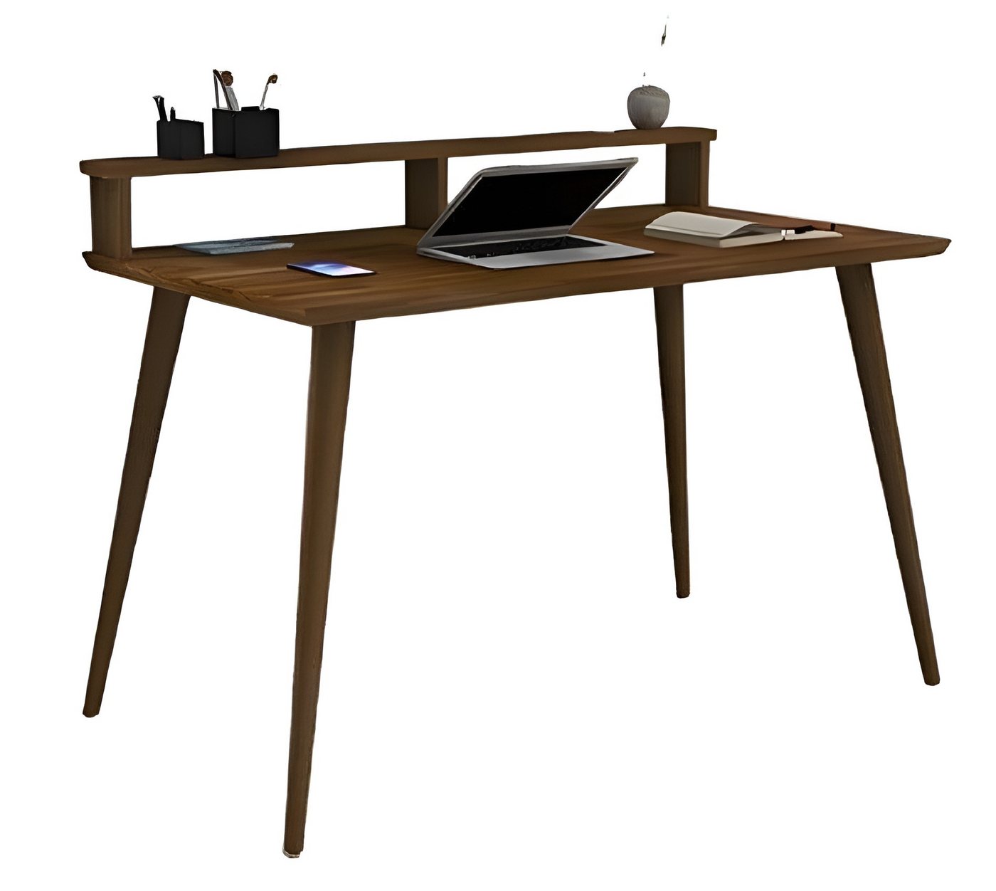 Xlmoebel Schreibtisch Hellebraune Design-Arbeitsfläche für Computer aus edlem Holz (Schreibtisch), Hergestellt in Europa von Xlmoebel