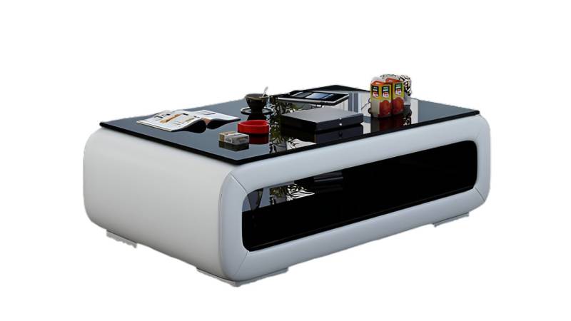 Xlmoebel Couchtisch Beistelltisch aus Glas mit modernem Design, neu und stylisch - CT9010. (1-St., Couchtisch CT9010), Hergestellt in Europa von Xlmoebel