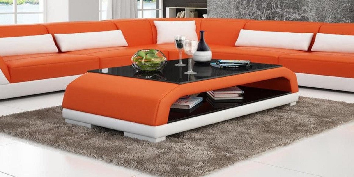 Xlmoebel Couchtisch Designer Glastisch Beistelltisch modern hochwertig Tisch CT9001 (1-St., Couchtisch CT9001), Hergestellt in Europa von Xlmoebel
