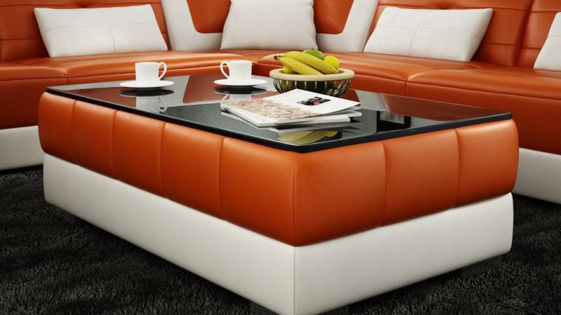 Xlmoebel Couchtisch Neuer Design-Glastisch Beistelltisch in SR4403-Stil (Couchtisch SR4403), Hergestellt in Europa von Xlmoebel