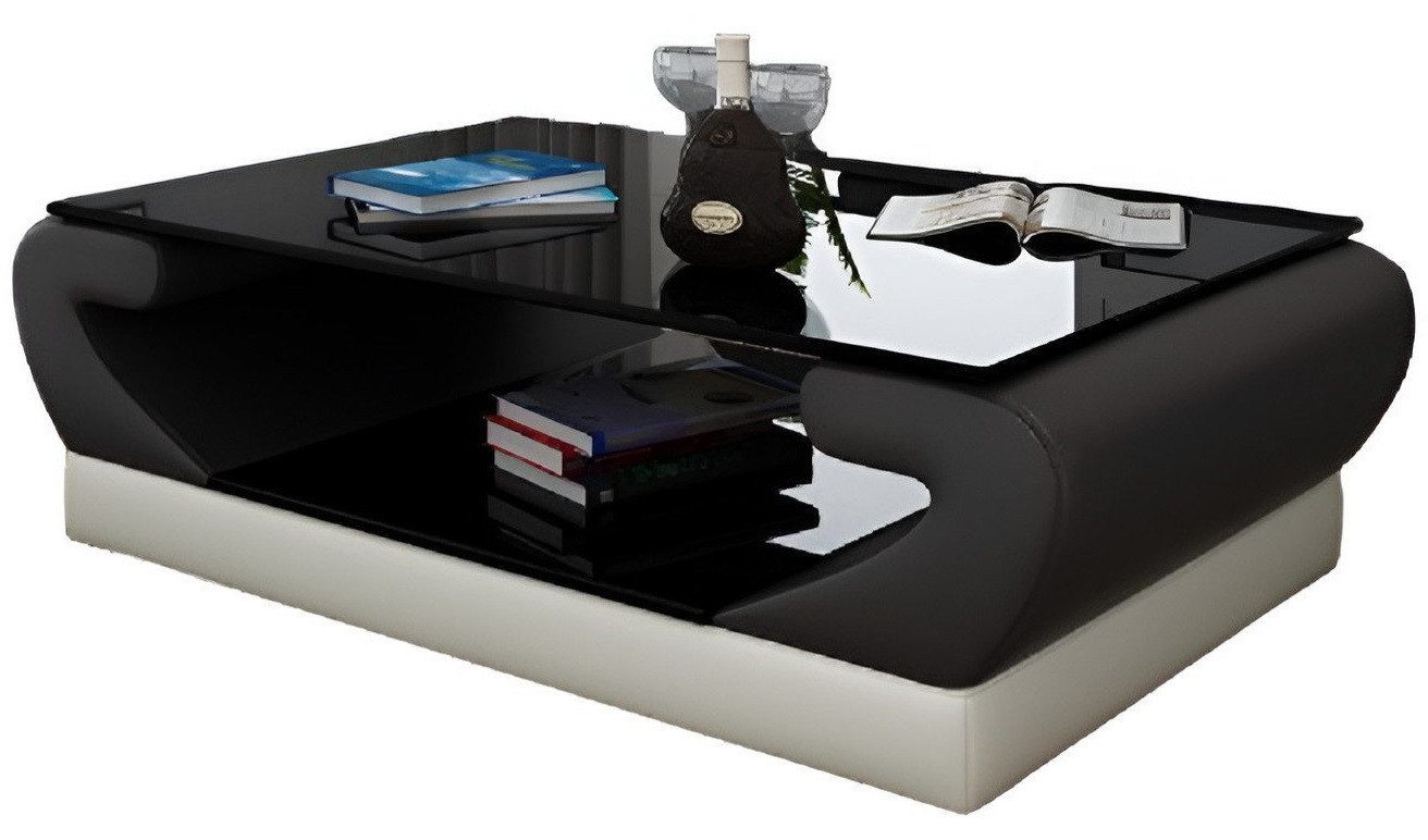 Xlmoebel Couchtisch Neuer Design-Glastisch als Couch- oder Beistelltisch (1-St., Couchtisch CT9006), Hergestellt in Europa von Xlmoebel