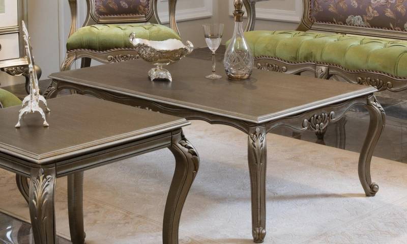 Xlmoebel Couchtisch Neuer luxuriöser Holz-Couchtisch im Beistell-Stil für das Wohnzimmer (1-St., Couchtisch), Hergestellt in Europa von Xlmoebel