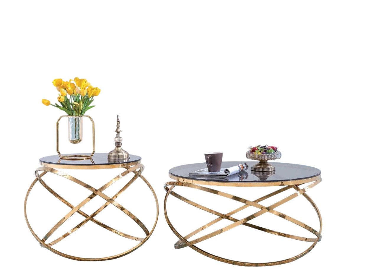 Xlmoebel Couchtisch Product removed (2-St., 2x Couchtische), Hergestellt in Europa von Xlmoebel