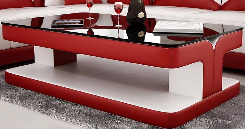 Xlmoebel Couchtisch Sicherheitsglas Kinder Tisch Wohnzimmertisch Couchtisch Sofa - Gratis (Couchtisch), Hergestellt in Europa von Xlmoebel