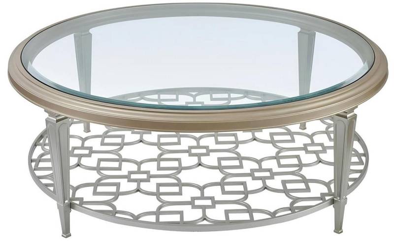 Xlmoebel Glastisch Wohnzimmer Tisch aus Glas mit rundem Design - stilvoller Beistelltisch (1-St., Couchtisch), Hergestellt in Europa von Xlmoebel