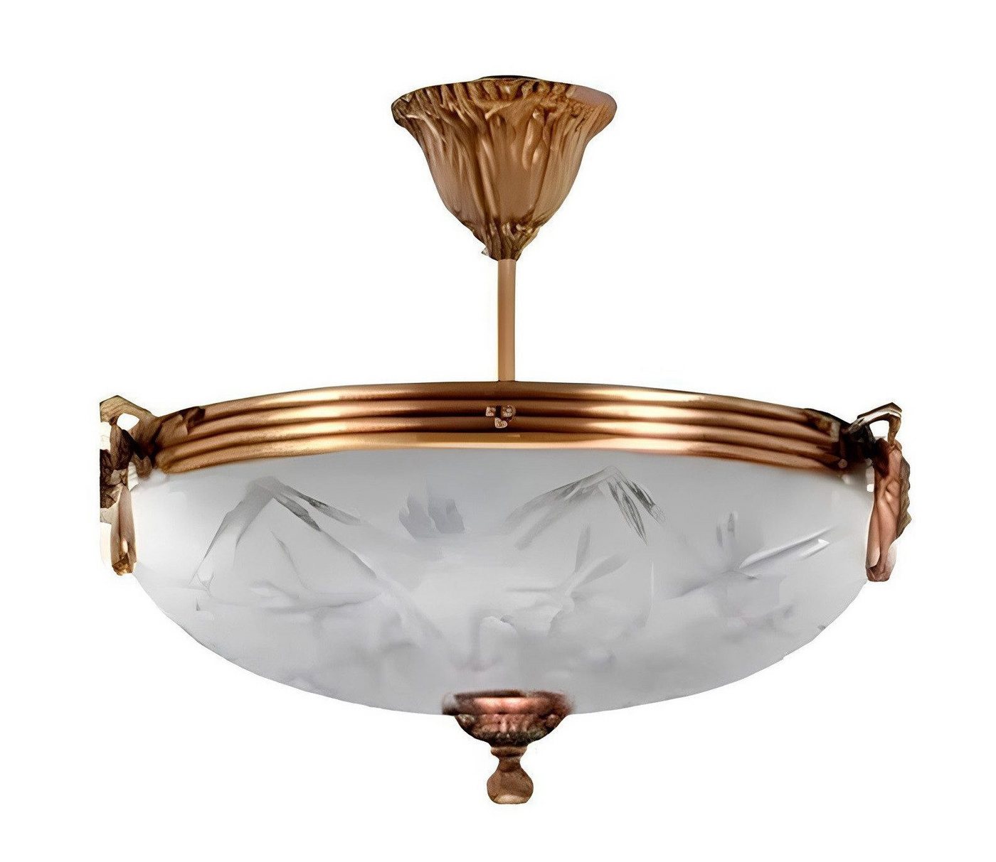 Xlmoebel Deckenleuchte Glas Deckenlampe Lüster Hängelampe Kronenleuchte Gold Grau, Hergestellt in Europa Xlmoebel Deckenleuchte Glas Deckenlampe Lüster Hängelampe Kronenleuchte Gold Grau, Hergestellt in Europa von Xlmoebel