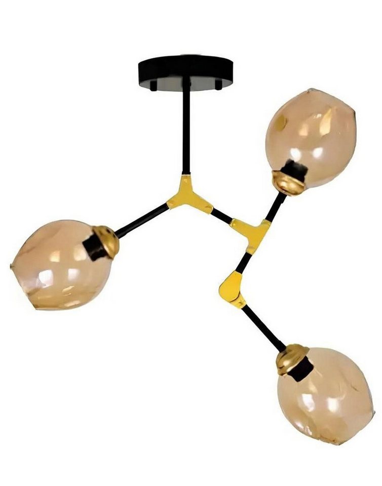 Xlmoebel Deckenleuchte Gold Glas Deckenleuchte Kristall Deckenlampe Leuchten Stilvoll, Keine Funktionen, Hergestellt in Europa Xlmoebel Deckenleuchte Gold Glas Deckenleuchte Kristall Deckenlampe Leuchten Stilvoll, Keine Funktionen, Hergestellt in Europa von Xlmoebel