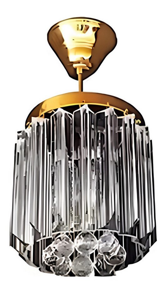Xlmoebel Deckenleuchte Kreisförmige Deckenlampe Gold, Kristalllüster, Kronenleuchter, Keine Funktionen, Hergestellt in Europa Xlmoebel Deckenleuchte Kreisförmige Deckenlampe Gold, Kristalllüster, Kronenleuchter, Keine Funktionen, Hergestellt in Europa von Xlmoebel