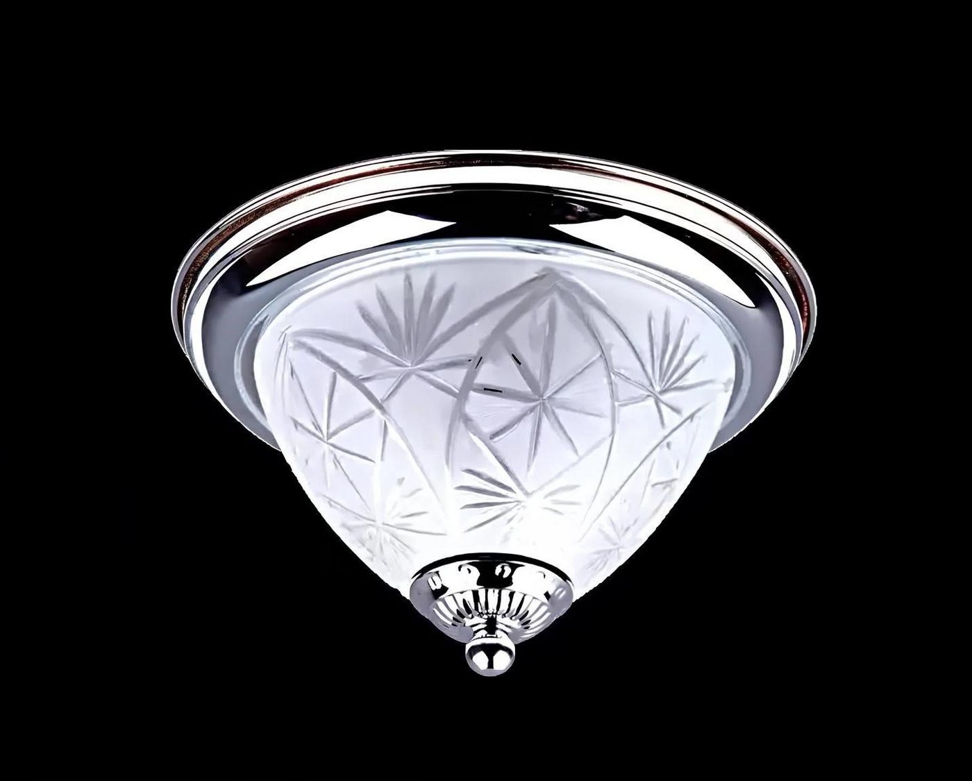 Xlmoebel Deckenleuchte Silberne Leuchte Kronenlampe Deckenstrahler Glas Neu Lampen Design, Keine Funktionen, Hergestellt in Europa Xlmoebel Deckenleuchte Silberne Leuchte Kronenlampe Deckenstrahler Glas Neu Lampen Design, Keine Funktionen, Hergestellt in Europa von Xlmoebel