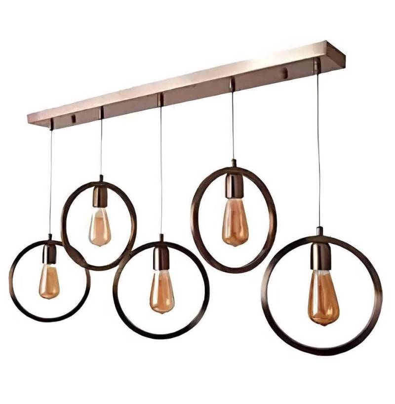 Xlmoebel Deckenleuchte Stylische Deckenleuchte in Braun 70x90cm für das Wohnzimmer, Hergestellt in Europa von Xlmoebel