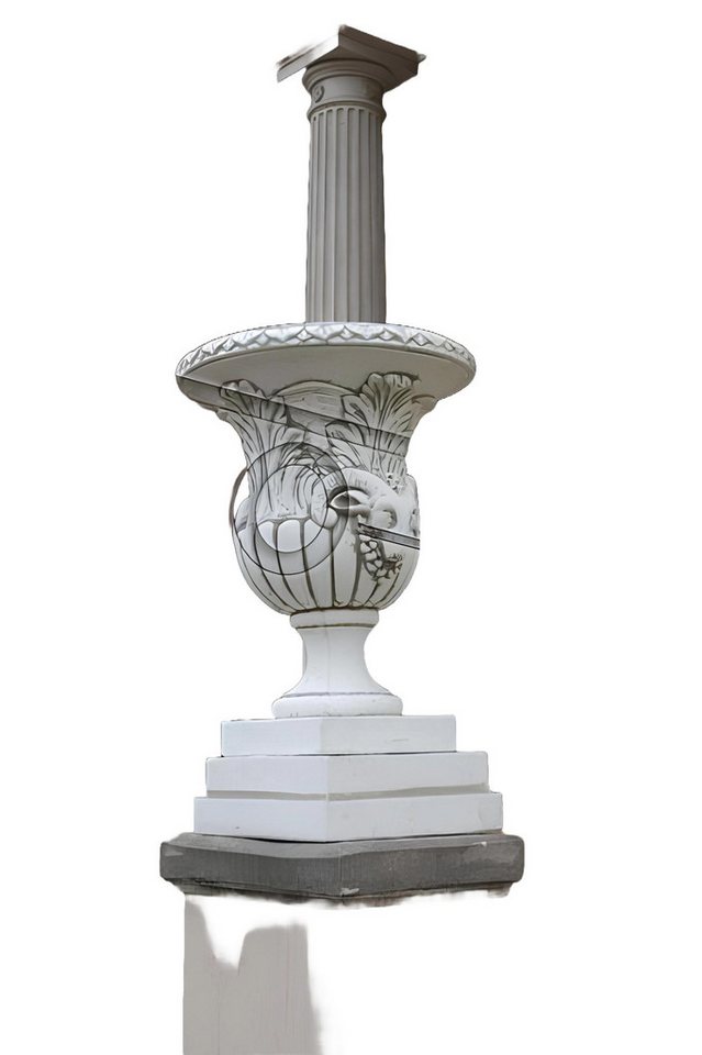 Xlmoebel Dekofigur Kunstvoller Pflanztopf Top Planz Kübel Gefäß Töpfe Figur Gesicht (Artikel s104005), Hergestellt in Europa von Xlmoebel