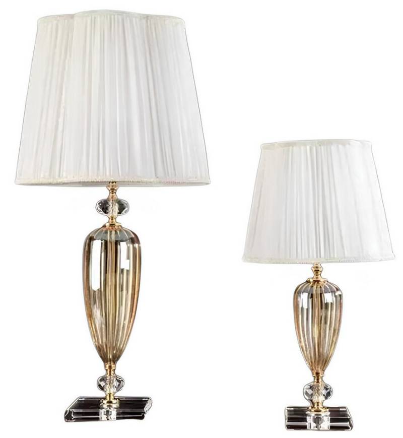 Xlmoebel Nachttischlampe Tischlampe Kristall Tischleuchte Tischbeleuchtung Leuchte Lucia Lumi, Hergestellt in Europa von Xlmoebel