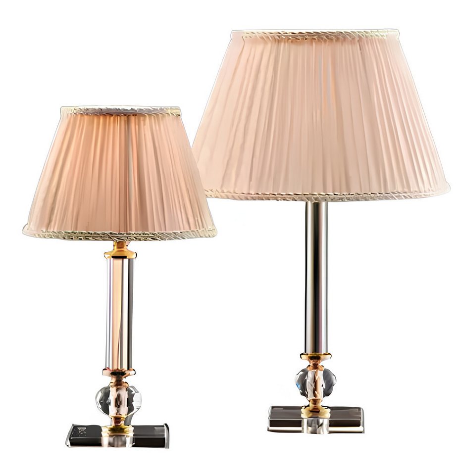 Xlmoebel Dekofigur Tischlampe im antiken Stil mit Kristallverzierung - Tischlampe (Tischlampe), Hergestellt in Europa von Xlmoebel