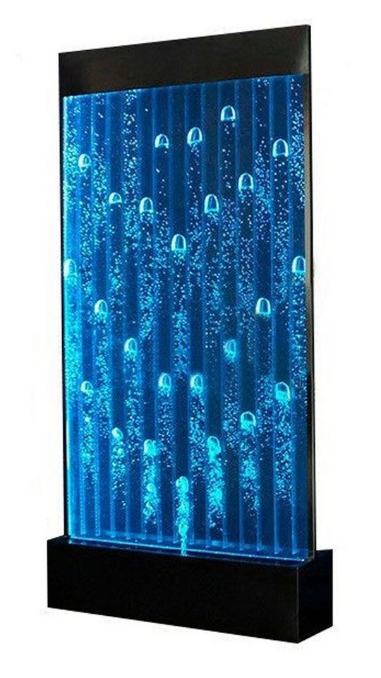 Xlmoebel Zimmerbrunnen Neu gestaltete beleuchtete Wasserwand mit LED-Wasserblasen Wandpaneel, (Water Wall), Hergestellt in Europa von Xlmoebel