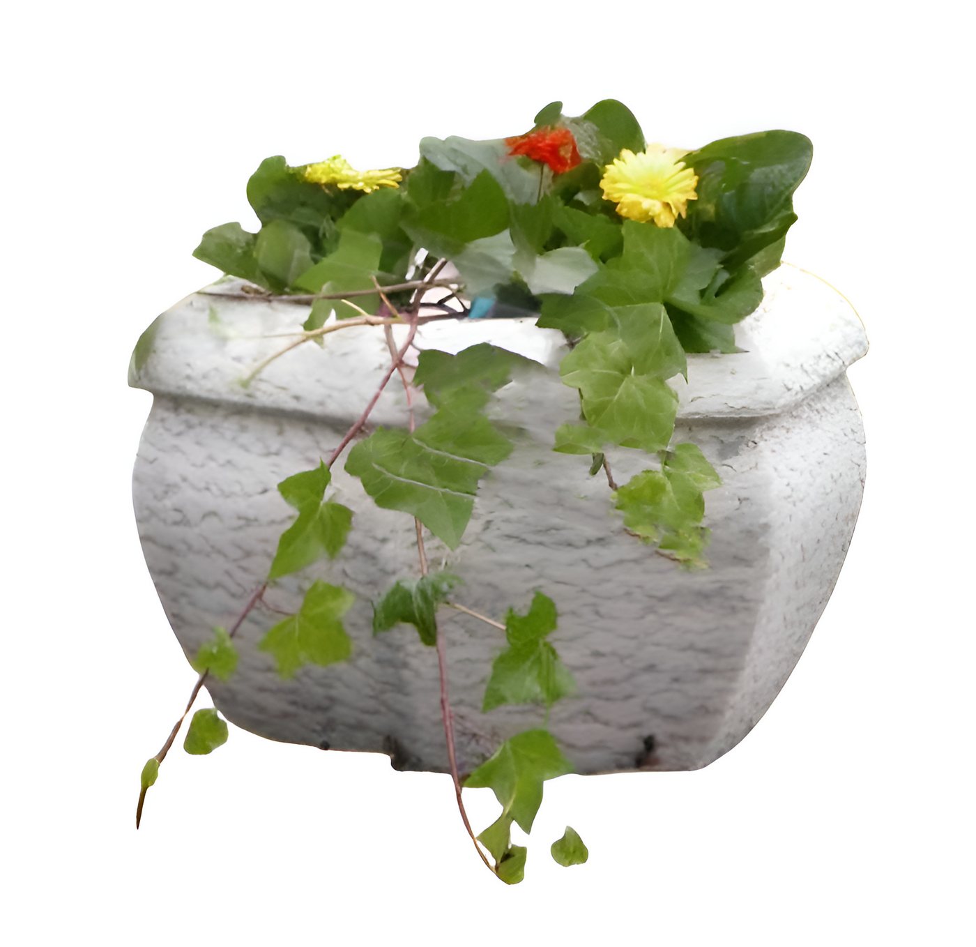 Xlmoebel Dekovase Blumentopf für Pflanzen und Dekoration mit Figur für den Garten, Vasen (Artikel s204039), Hergestellt in Europa von Xlmoebel