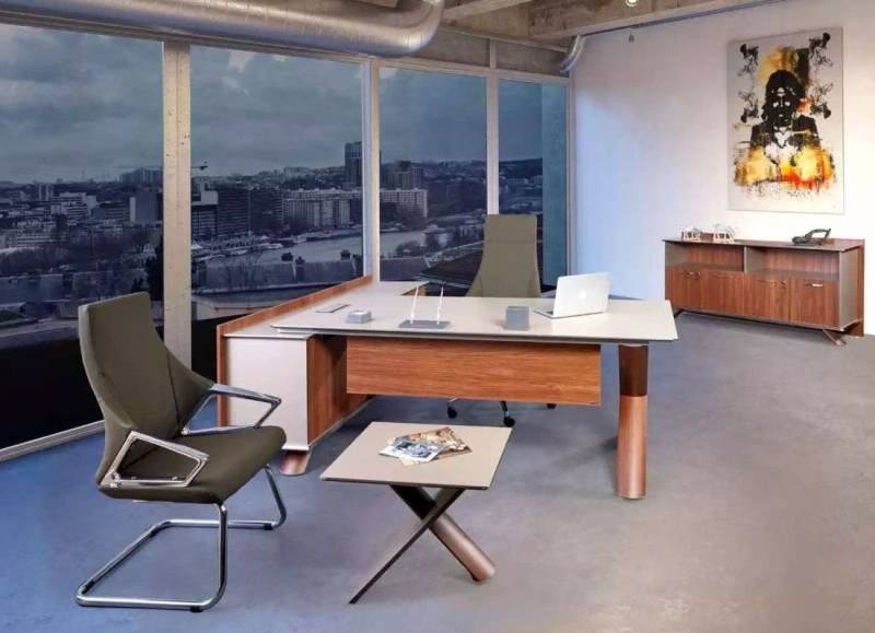 Xlmoebel Eckschreibtisch Eckschreibtisch Büro Ausstattung Raum Einrichtung Schreibtischdesign (1-St., Eckschreibtisch), Hergestellt in Europa von Xlmoebel