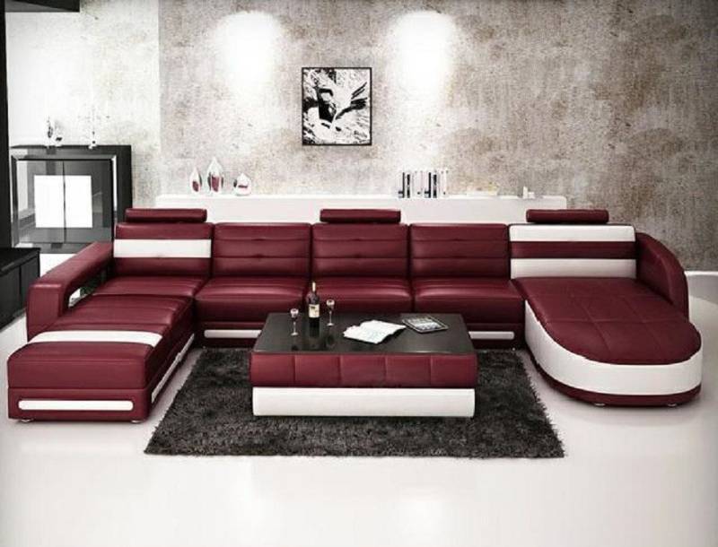 Xlmoebel Ecksofa Designer-PISA-Wohnlandschaft aus Leder mit USB-Anschluss und Stauraum, Hergestellt in Europa Xlmoebel Ecksofa Designer-PISA-Wohnlandschaft aus Leder mit USB-Anschluss und Stauraum, Hergestellt in Europa von Xlmoebel