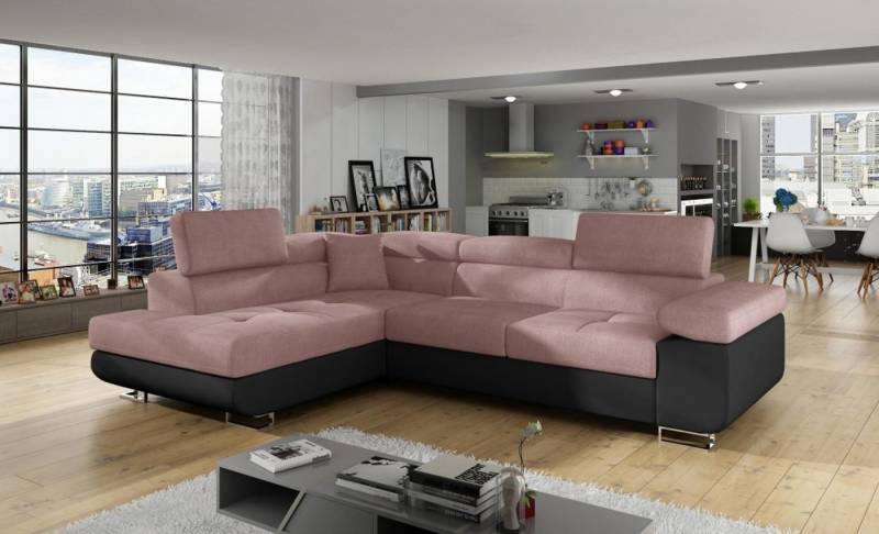 Xlmoebel Ecksofa Designer Sofa in L-Form aus Stoff – Moderne Eckcouch, Hergestellt in Europa von Xlmoebel