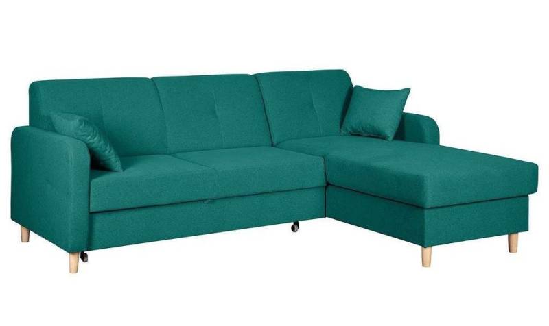 Xlmoebel Ecksofa Schlafcouch mit Schlaffunktion in L-Form aus Textilien günstig, Hergestellt in Europa von Xlmoebel