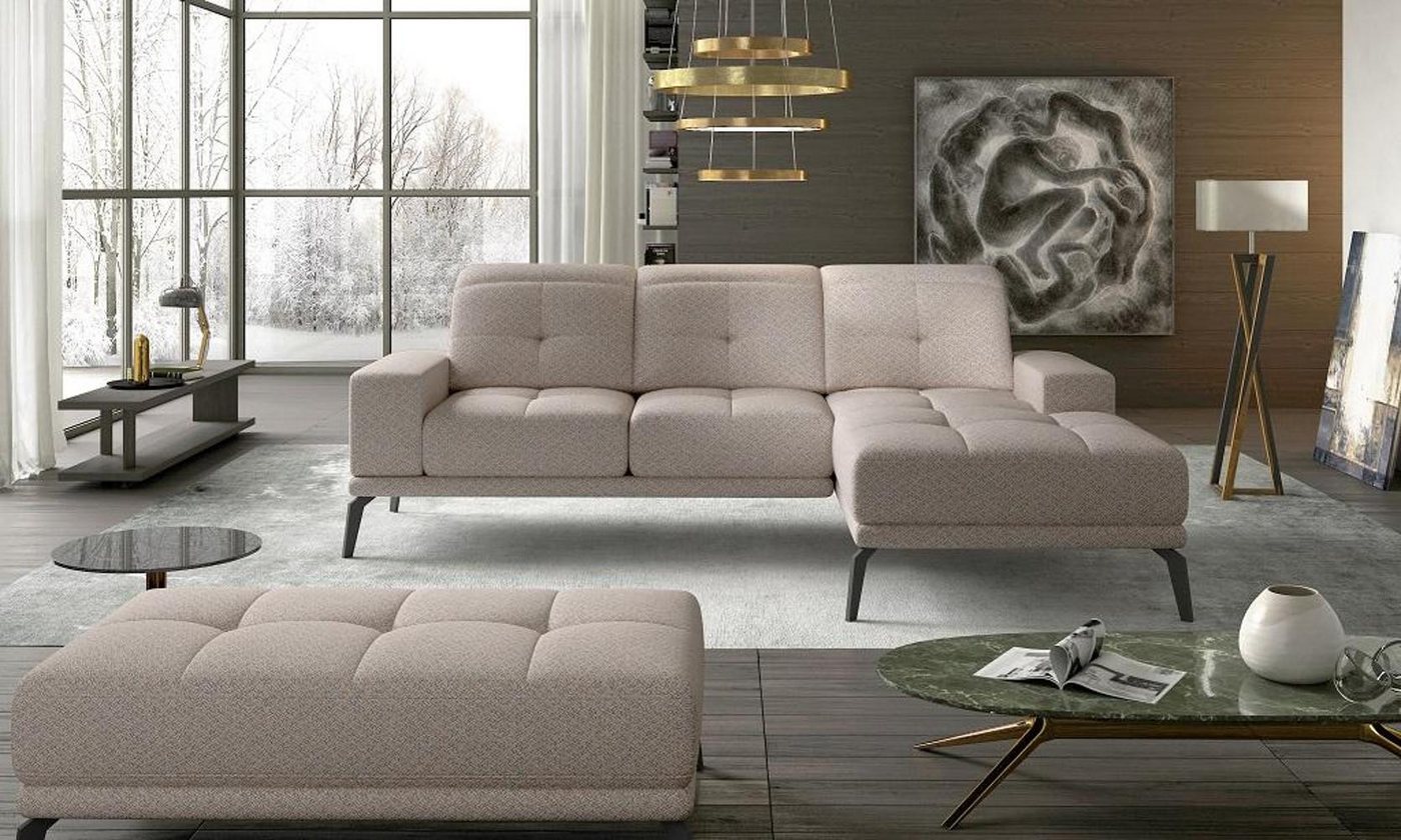 Xlmoebel Ecksofa Elegantes Sofa in L-Form aus Stoff – Designer Sofa, Hergestellt in Europa Xlmoebel Ecksofa Elegantes Sofa in L-Form aus Stoff – Designer Sofa, Hergestellt in Europa von Xlmoebel