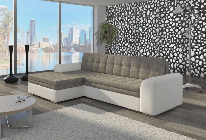 Xlmoebel Ecksofa Gestaltung Schlafcouch Sofa Polsterraum Ecksofa Sitzmöbel Textilstof, Hergestellt in Europa von Xlmoebel